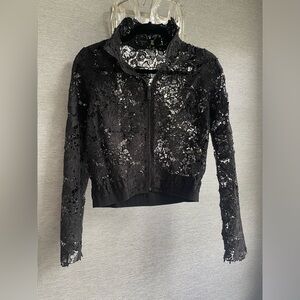 Elie Tahari Lace Floral Jacket Size XS